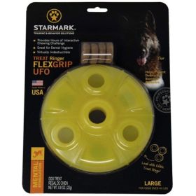 Starmark Flexgrip Ringer UFO Treat Toy Large - 1 count