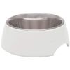 Loving Pets Ice White Retro Bowl  - 1 count - Medium