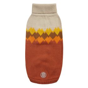 GF Pet - Fireside Sweater- Purple - S (Color: Chili, size: S)