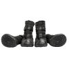 Elasto-FIT boots, adjustable & reflective - Black