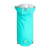 Elasto-FIT Neon Reversible Raincoat w/ Designer Lining - Aqua/Iridescent