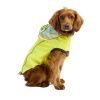 Elasto-FIT Neon Reversible Raincoat w/ Designer Lining - Yellow/Tie Dye