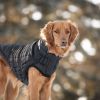 GF Pet Reversible Chalet Jacket - Black/Aqua - 2XS