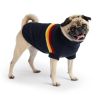 Sculpted Turtleneck Sweater with retro design - Navy