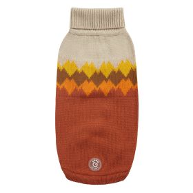 GF Pet - Fireside Sweater- Purple - XS (Color: Chili, size: XS)